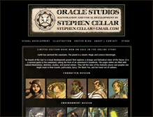 Tablet Screenshot of oraclestudiosllc.com